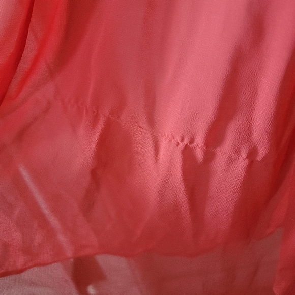 Coral Prom/Evening Dress - Picture 6 of 7